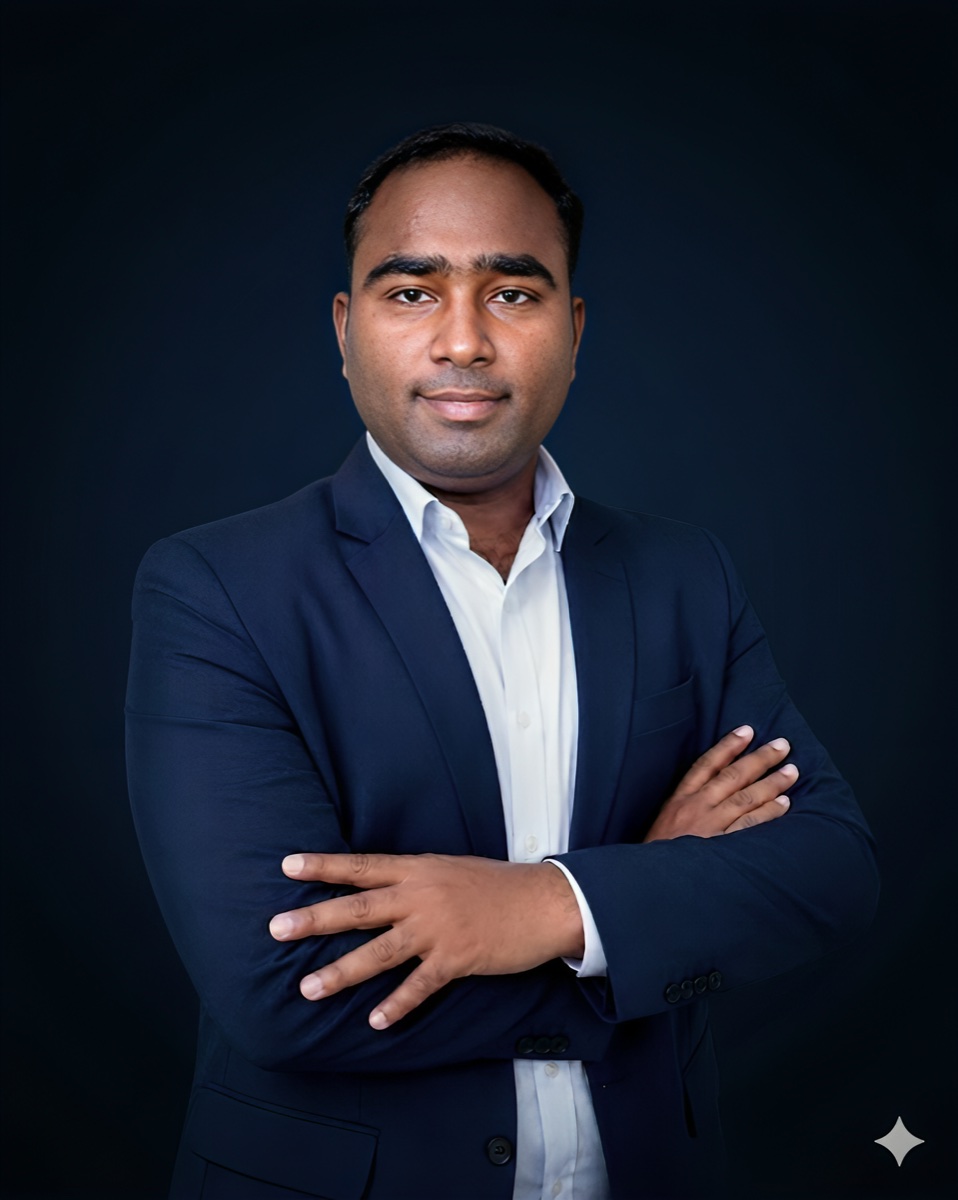 Portrait of Manoj Teja Y